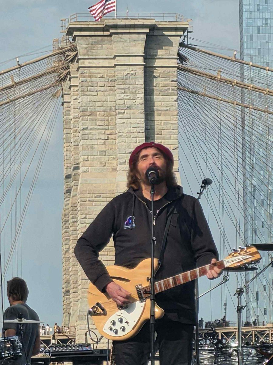 I will never forget tonight in NYC  singing “We’ll be as we are, when all the fools who doubt us fade away” looking over the East River and the Statue Of Liberty. That one was for you mum X