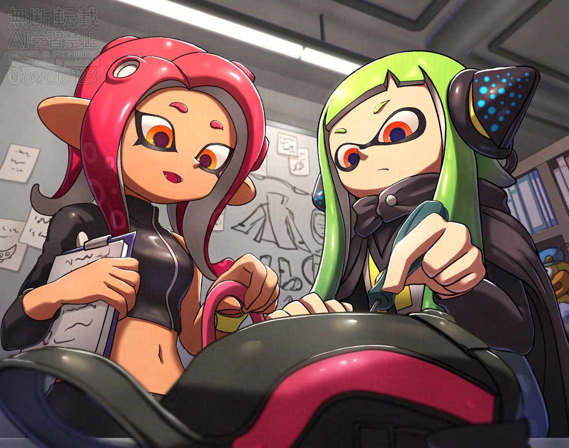 ヒーロースーツ共同開発
#agent24
#splatoonart