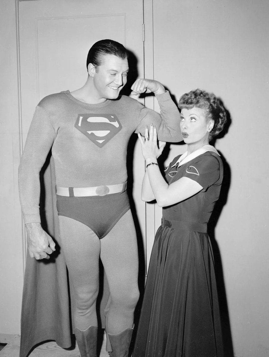 <a href="/RealDeanCain/">Dean Cain</a> George Reeves - sorry guys, this will always be my favorite…

It was Saturday morning ritual after all