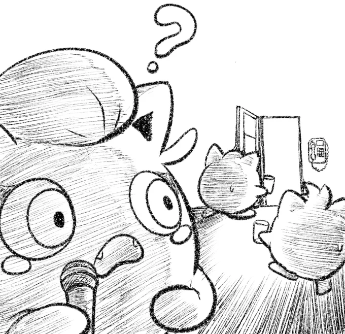 自分の番になると子孫が何故かドリンクを取りに行く 