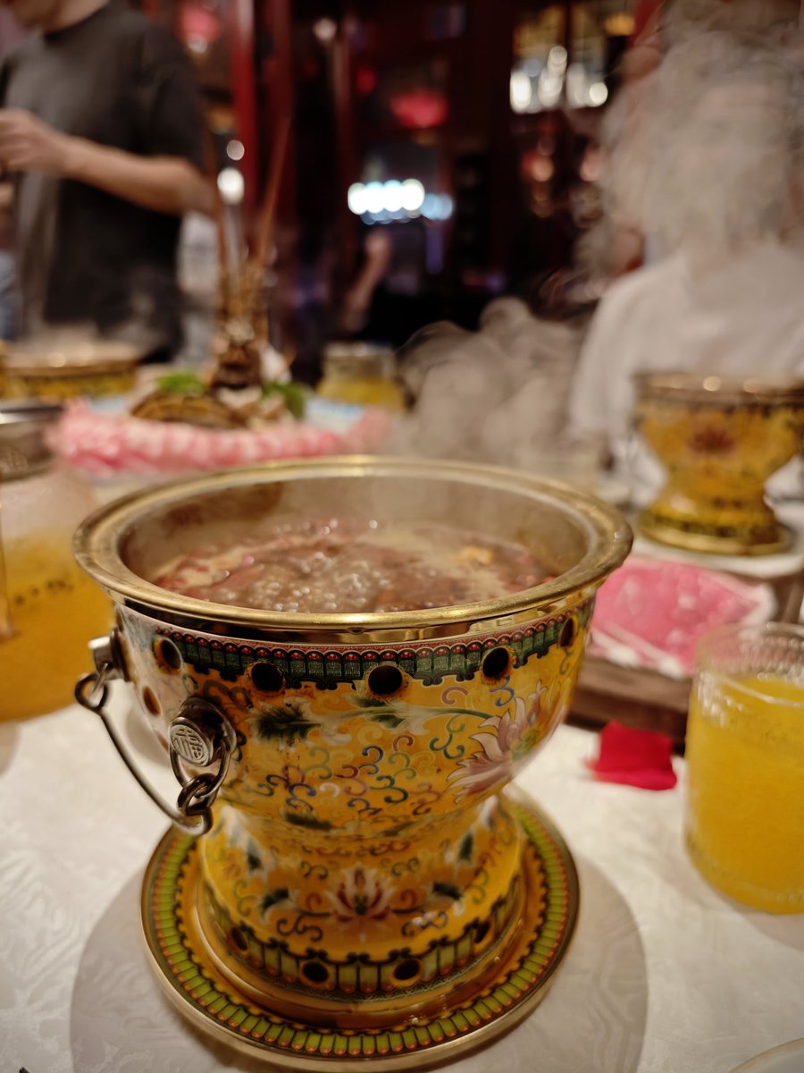 While I've had Hot Pot such as the one from Haidilao, recently on our trip to Beijing, we had individual hot pots with more authentic flavours. Loved it as you can see from the smiles of everyone on the team. A team that dines together, wins together.