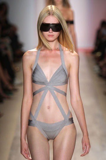 Herve Leger Bandage dress this bandage dress that. What about the bandage monokini
