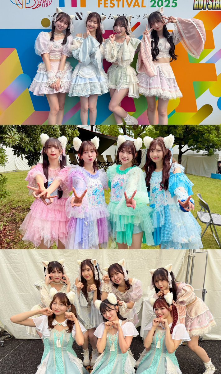 wasuta at TIF 2025 🎶
#わーすた