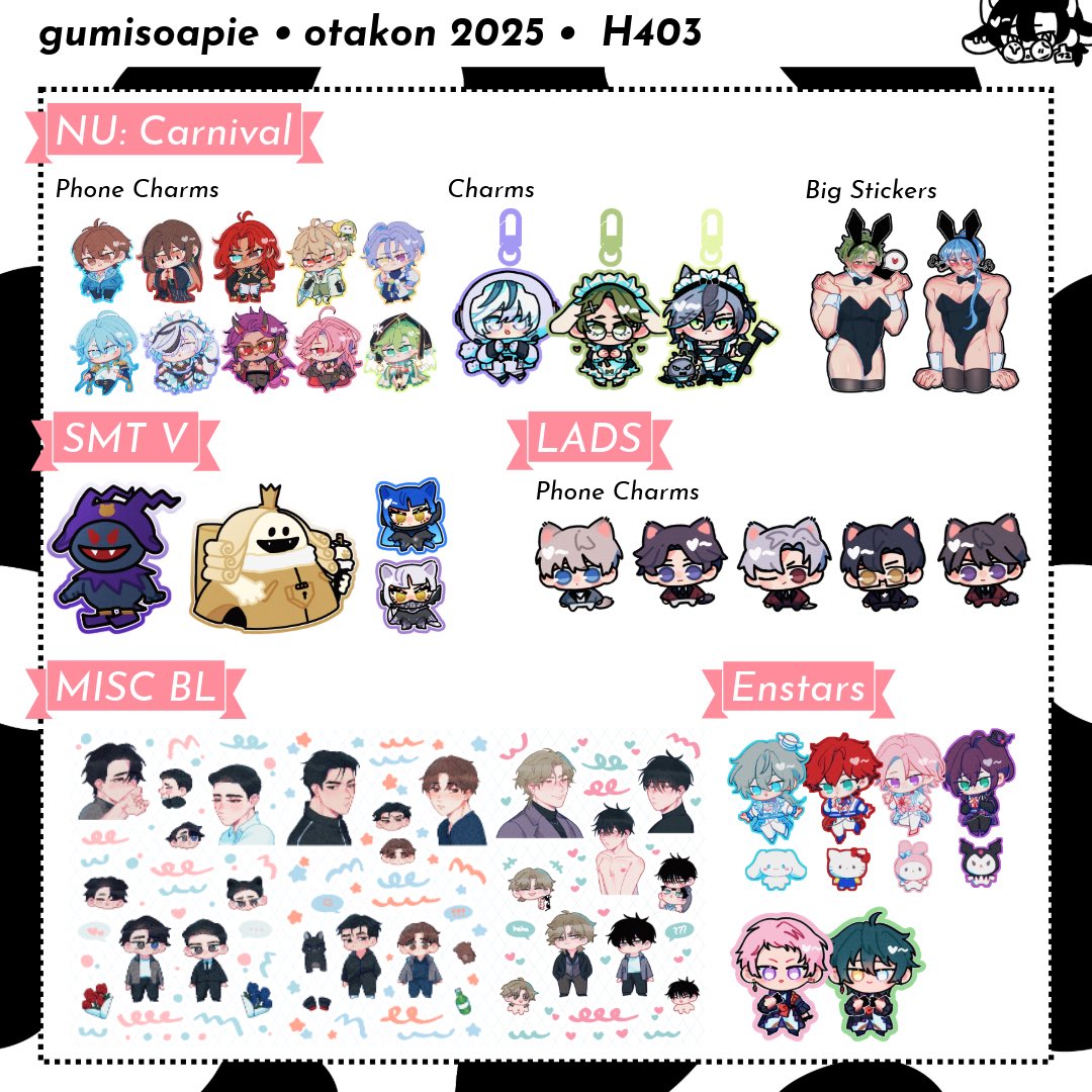 gxmxsoapee's tweet image. I'll be at Otakon 2025 this year!! I made a catalogue ๐ตโ๐ซ
Pls pls pls come talk to me abt ooe or gsgw or thgll begging on my hands and knees
1/2