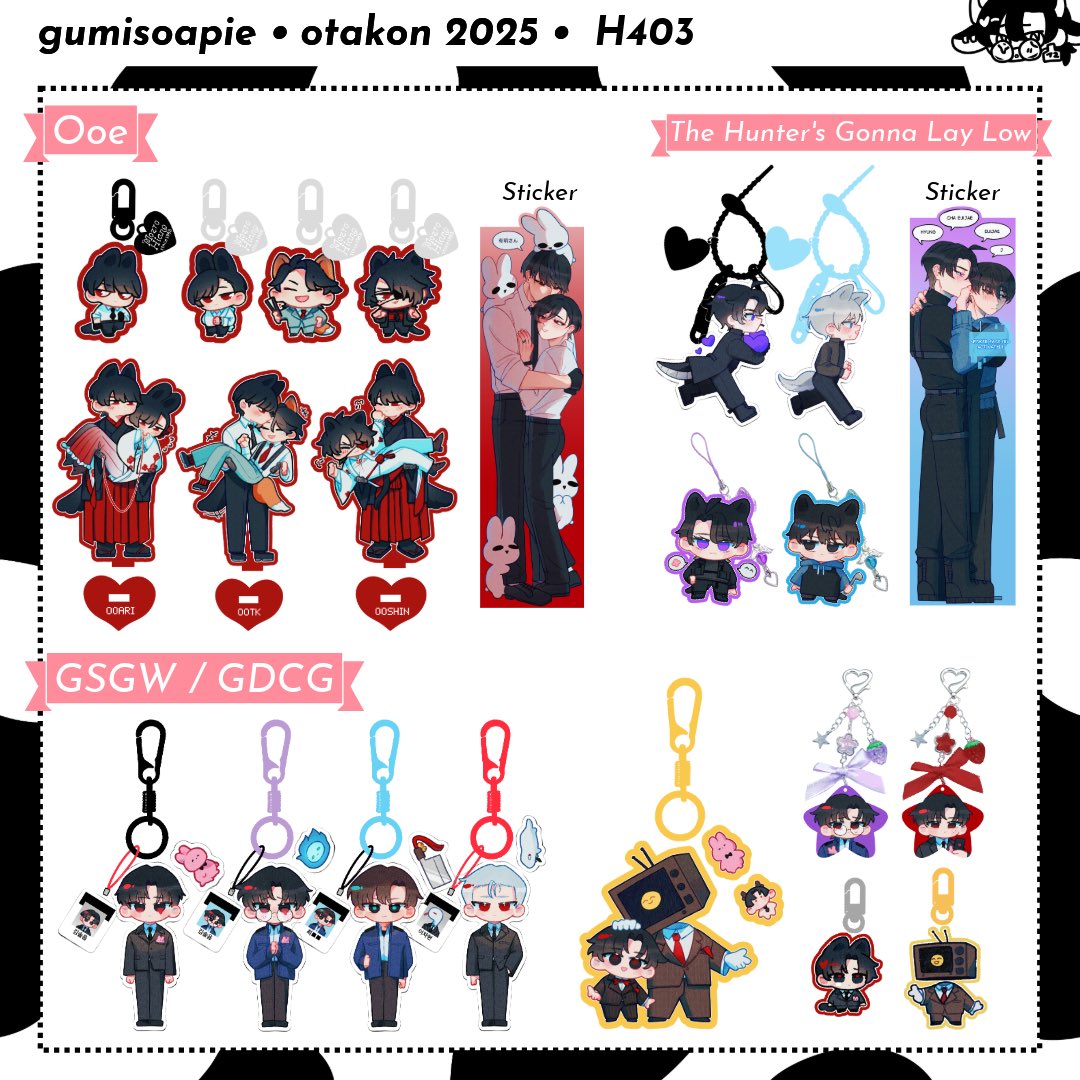 gxmxsoapee's tweet image. I'll be at Otakon 2025 this year!! I made a catalogue ๐ตโ๐ซ
Pls pls pls come talk to me abt ooe or gsgw or thgll begging on my hands and knees
1/2