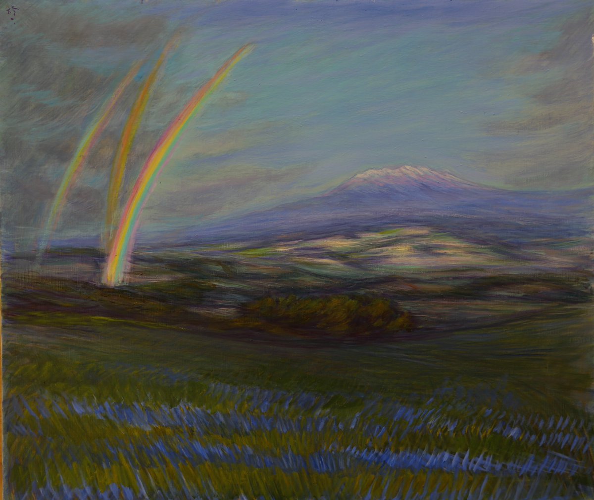 北海道　風景画　『春の息吹』 公式サイト】正規ブランド品通販 北海道 風景画 『春の息吹