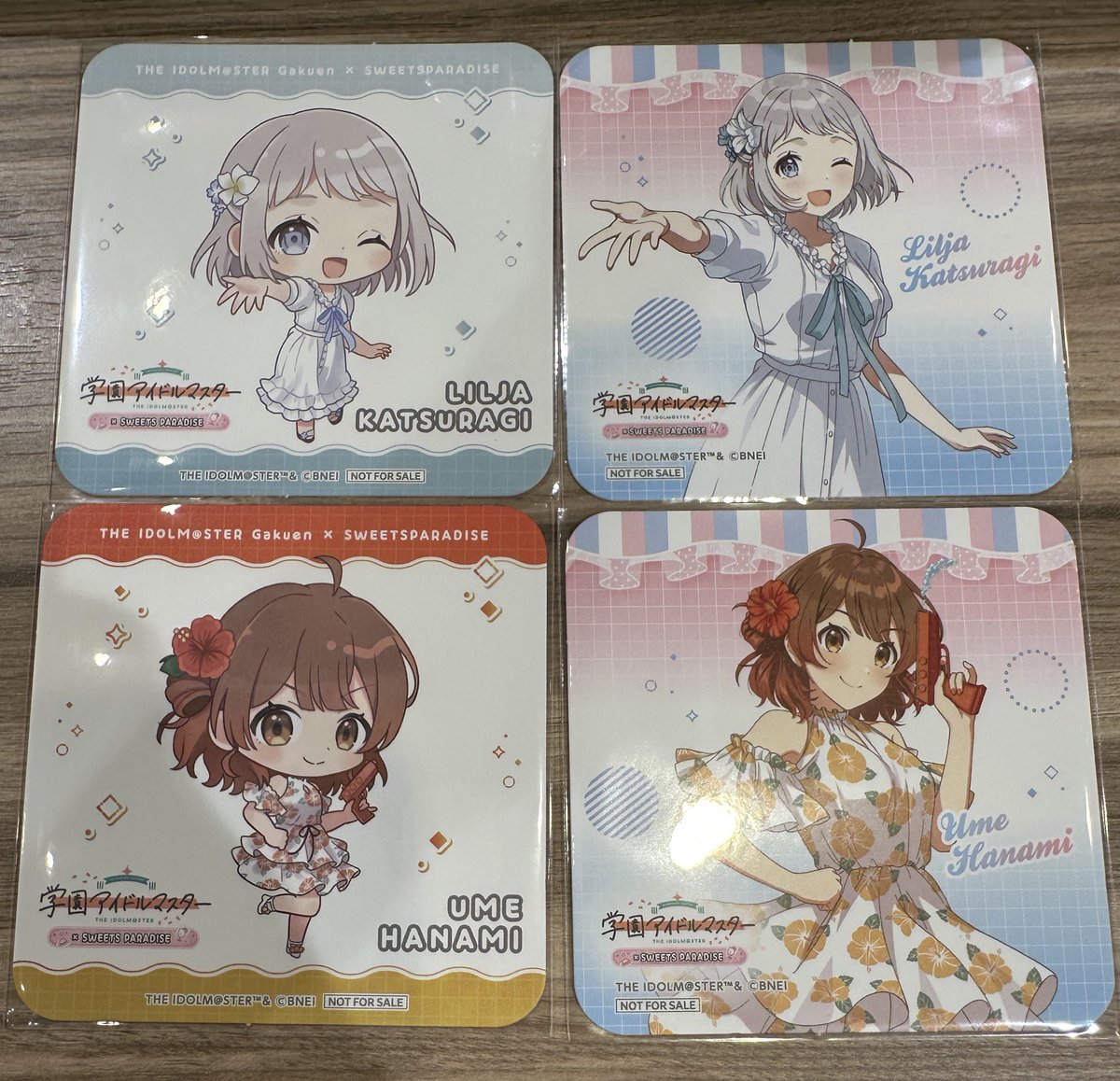 《交換》
学マス 学園アイドルマスター スイパラ コースター

譲￤リーリヤ 佑芽
求￤等身 ことね 麻央 星南 ＞ SD 星南

等身優先で探しています

現在大宮マルイで手渡し可能です

お気軽にお声がけ下さい！