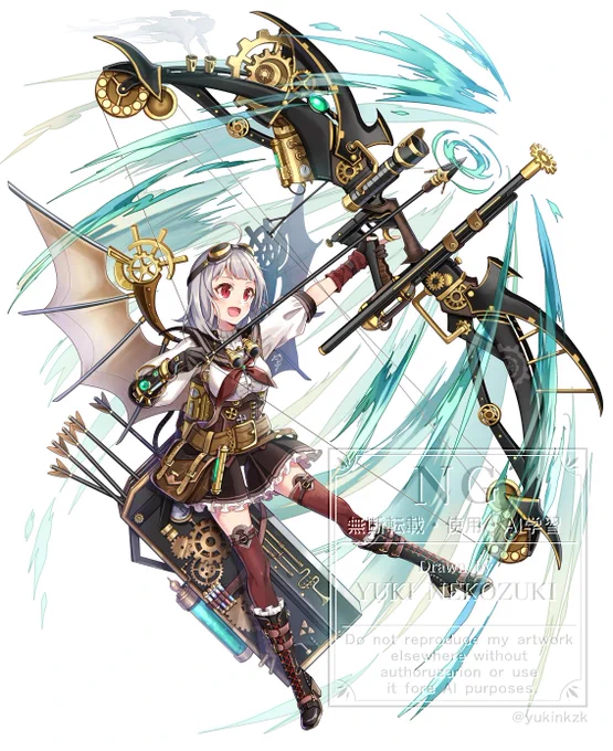 スチームパンク弓兵少女(2021)