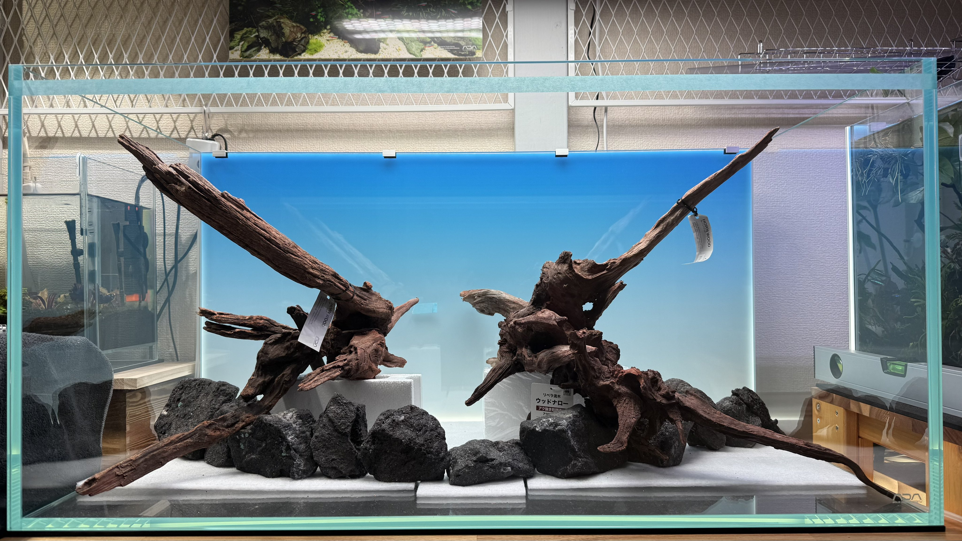 もなか⭐️断捨離中オーダー水槽台でございます。 もなか⭐️断捨離中