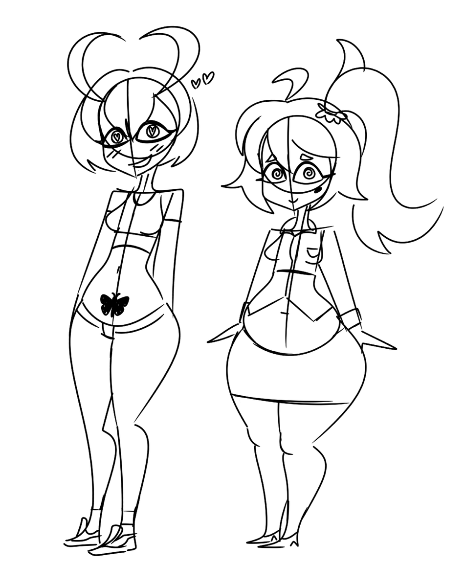 Two preds, one is madly in love, the other can't handle herself