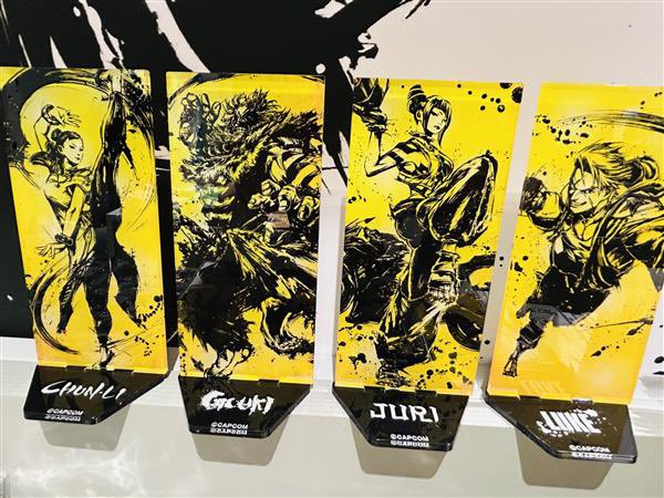 📣📣 SHIBUYA TSUTAYA 6階 IP書店にて、『ストリートファイター6×墨絵