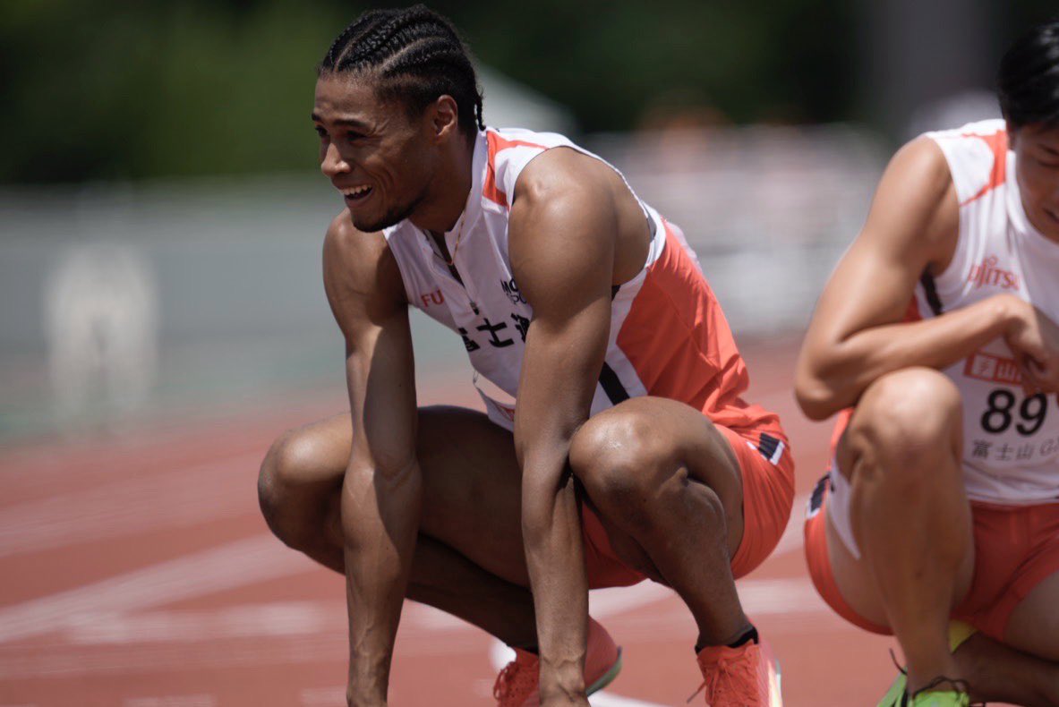 ＼＼ 　 \  　/  　／／
   #東京2025世界陸上
🌸参加標準記録突破🌸
／／ 　 /　  \　  ＼＼

日本グランプリシリーズ
#富士北麓ワールドトライアル 

男子400m
#中島佑気ジョセフ（富士通)44秒84 

日本歴代3の自己新記録で
世界陸上標準記録を突破‼️
おめでとうございます💐

#JAAF #陸上
©️Takashi