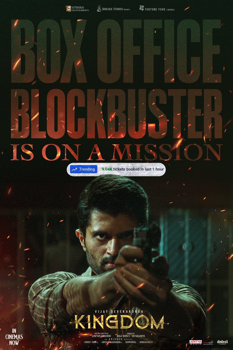 Prabhas_Anwar5's tweet image. Mixed reviews tho box office ne shake cheydam ante mamulu vishyam Kadu great come back ane cheppali #Kingdom #BlockBusterKingDom #VijayDeverakonda