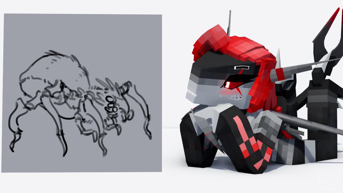 Hi, Handsome~

coop art with <a href="/kaiser_oof9/">kaiarts</a> 

#Minecraft #mineimator #render #meme