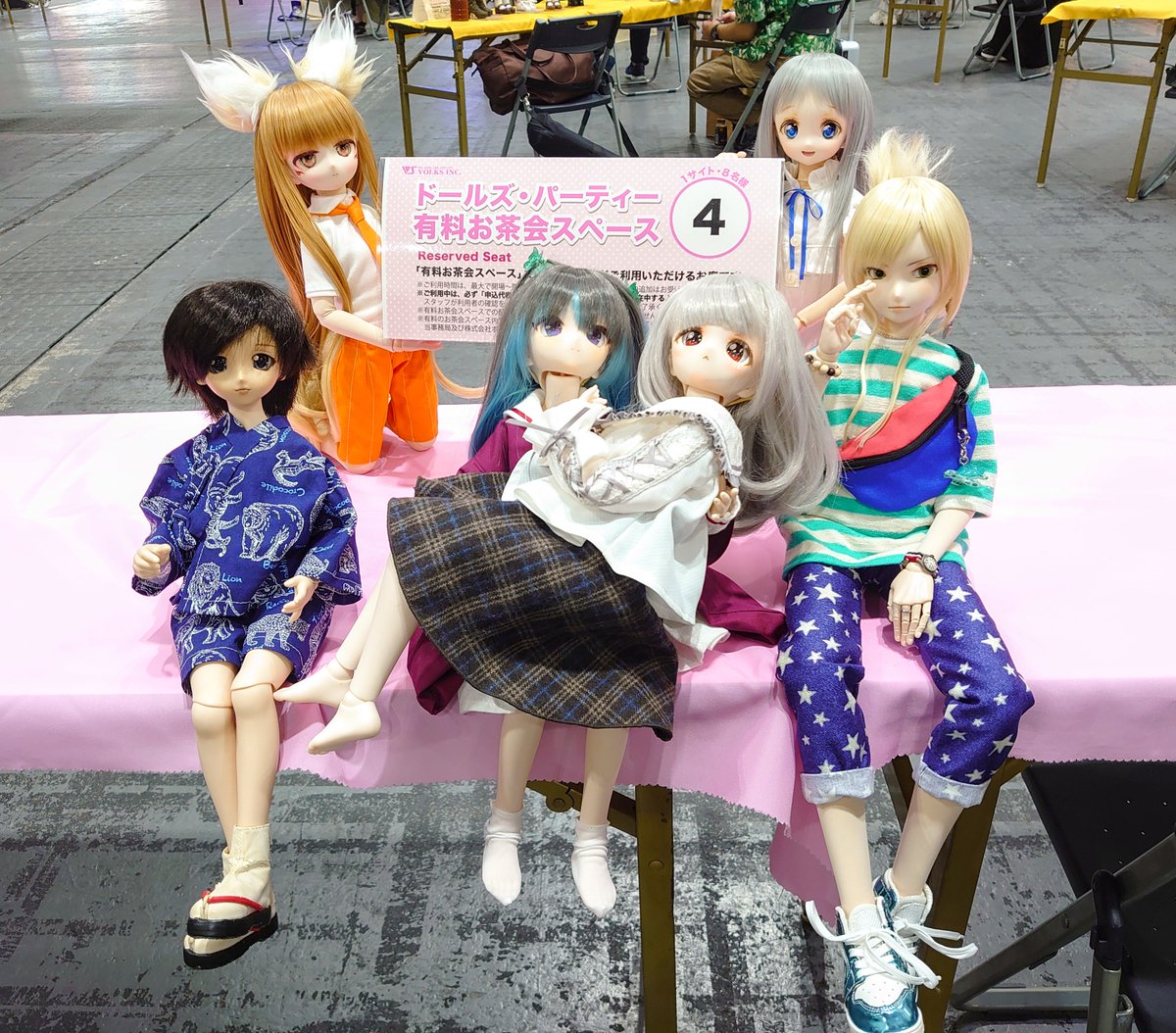 ドルパきたー！

ましろさんの卓にお邪魔してます(●´ω｀●)✨

#ドルパ大阪
#HTD大阪10