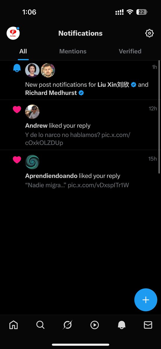 My notifications have been wiped clean after I started reminding people of Alvaro Uribe’s nexus to Pablo Escobar.