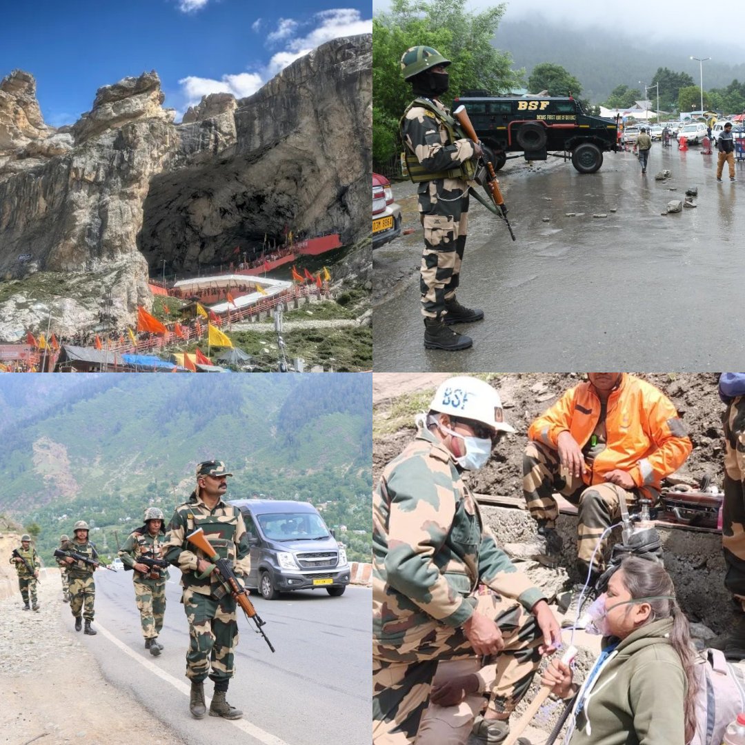 shah_Shakir_011's tweet photo. Under the able leadership of Hon’ble LG @manojsinha_, #ShriAmarnathYatra2025 concluded with peace, devotion, and exemplary coordination. The collective spirit of locals, security personnel, and volunteers made it a symbol of J&amp;K’s harmony and service. #YatraSuccess #PeacefulYatra https://t.co/YiEfs8yisP