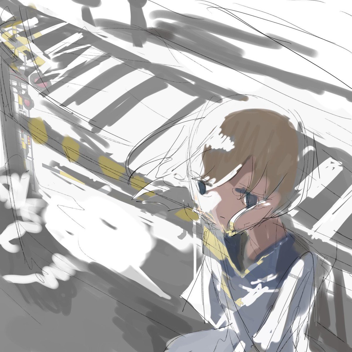 cure5rin's tweet photo. #京都芸術大学イラスト 
塗り足しました https://t.co/tQ4N4DqkCW