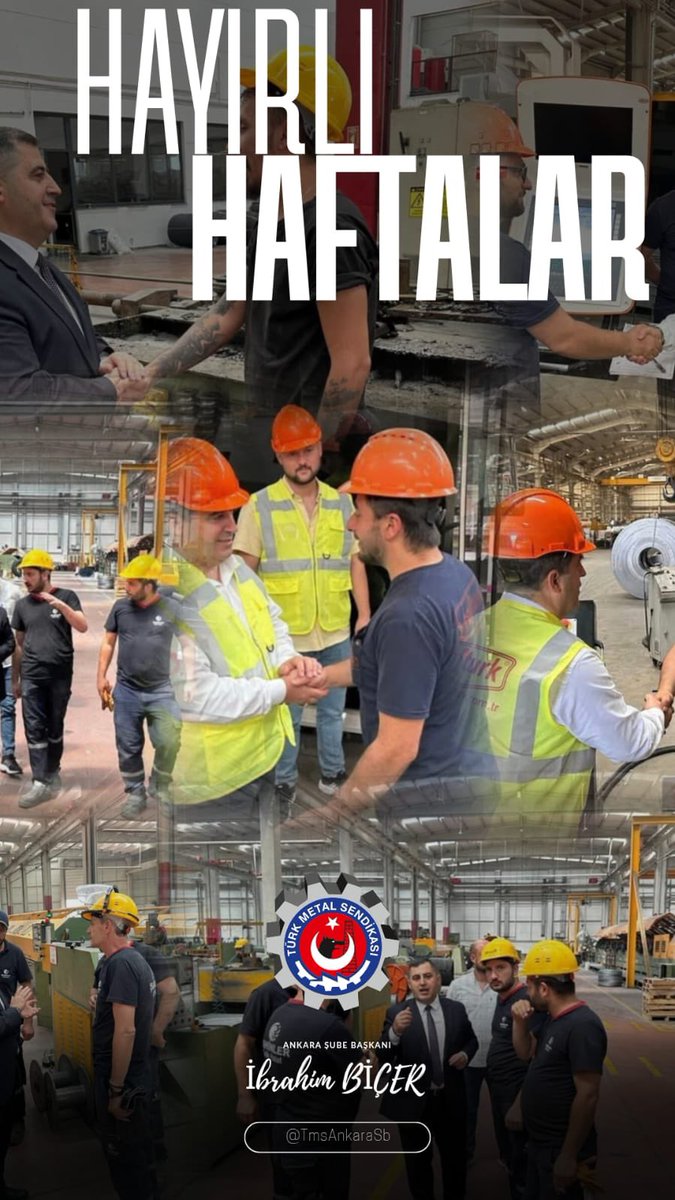 Kazasız belasız iyi haftalar dilerim.
#HayırlıHaftalar
#TmsAnkaraŞube