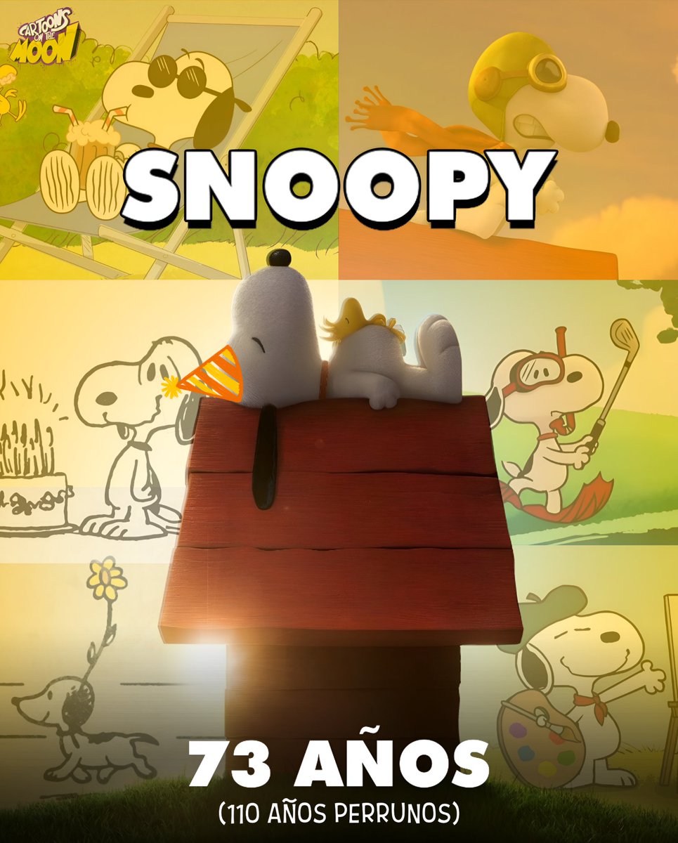 Cartoons On The Moon (@cartoonsotmoon) on Twitter photo ¡Hoy es el primer cumpleaños de SNOOPY!
Snoopy tiene la peculiaridad de celebrar su cumpleaños en varias fechas, pues en palabras de su creador, Charles M. Schulz:
💬 "Para él, cada día es su cumpleaños" ¡Hoy es el primer cumpleaños de SNOOPY!
Snoopy tiene la peculiaridad de celebrar su cumpleaños en varias fechas, pues en palabras de su creador, Charles M. Schulz:
💬 "Para él, cada día es su cumpleaños"