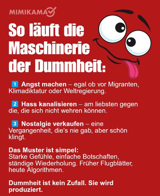 Zur Erinnerung: