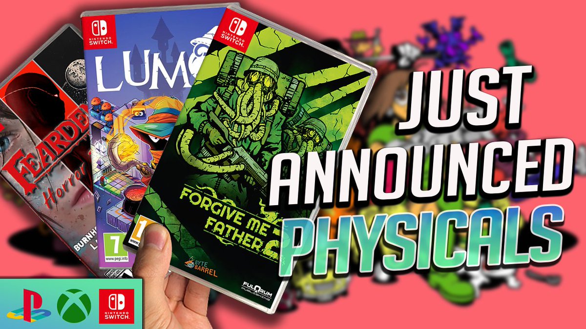 Just announced physical releases!

Watch youtube.com/watch?v=rbe3Xi…