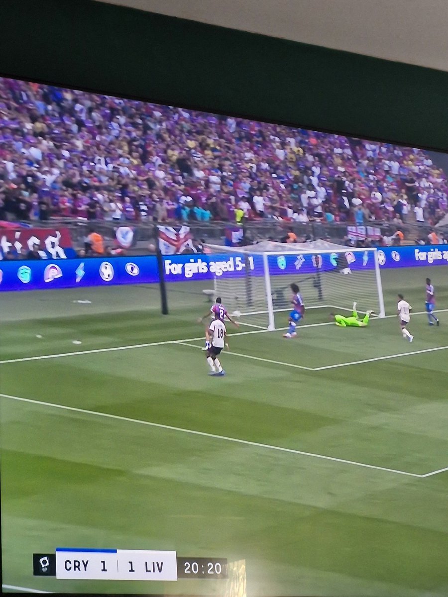 20 mins and 20 secs on the clock when the ball nestles in the back of the net