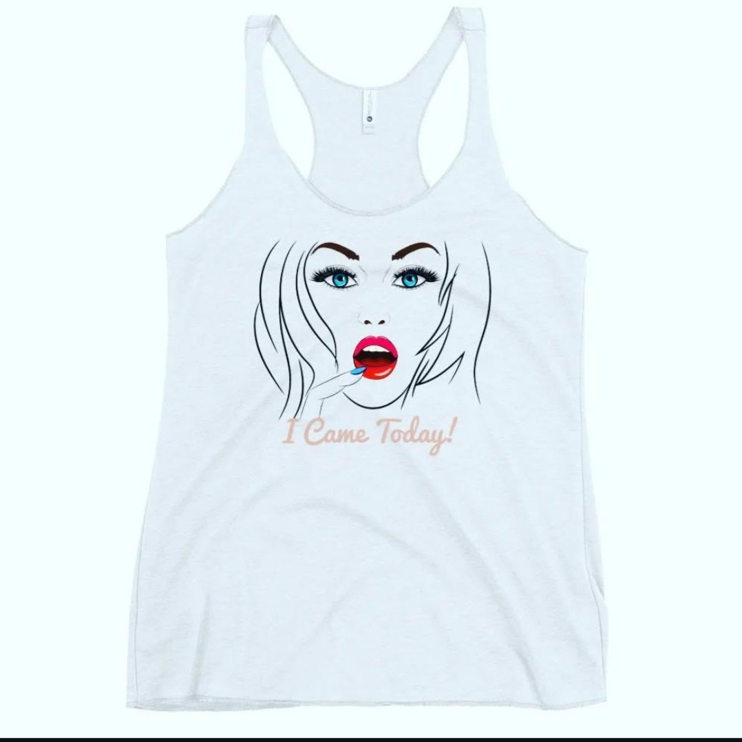 Blue Eyes Red Lips Came Today! Women’s Racerback Tank, is sexy and comfy for your night in or your night out! 

Get yours at icametoday.com
