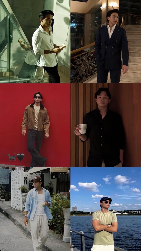 Zarif Ghazzi looks debonair in a new photo collage.