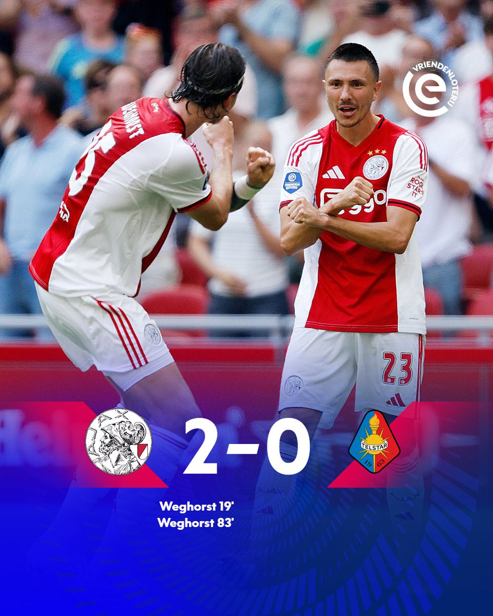 AZ &amp; AJAX starten het seizoen met 3️⃣ punten

#AZGRO #AJATEL