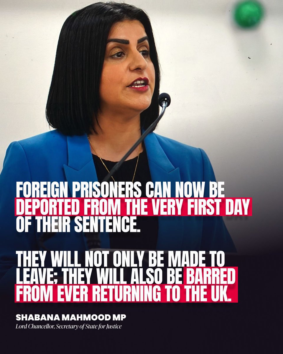 Being in the UK is a privilege, not a right.

If you abuse our hospitality and break our laws, we will send you packing.