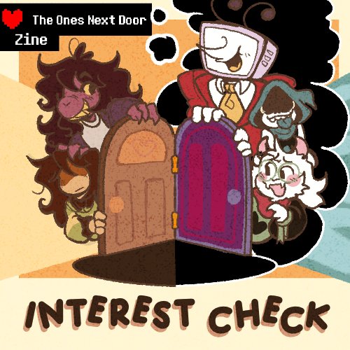 ArtistGmer's tweet photo. HEYA I've opened a interest check for a zine! 

The form will be open until August 20th: https://t.co/b1TPEayAeL
#deltarunefanart #deltarune #DeltaruneChapter3 https://t.co/EsoJaxi9kC