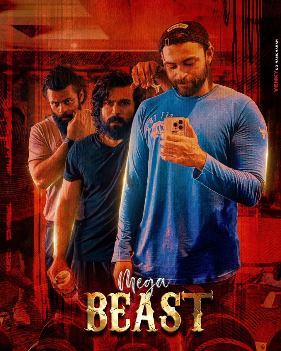 CharanR12520030's tweet photo. Getting Ready to Ruthless Comeback #MegaBeast 🔥 @alwaysramcharan @jetpanja @varunkonidela7 

#alwaysramcharan #peddi # https://t.co/VZiQQZDmUI