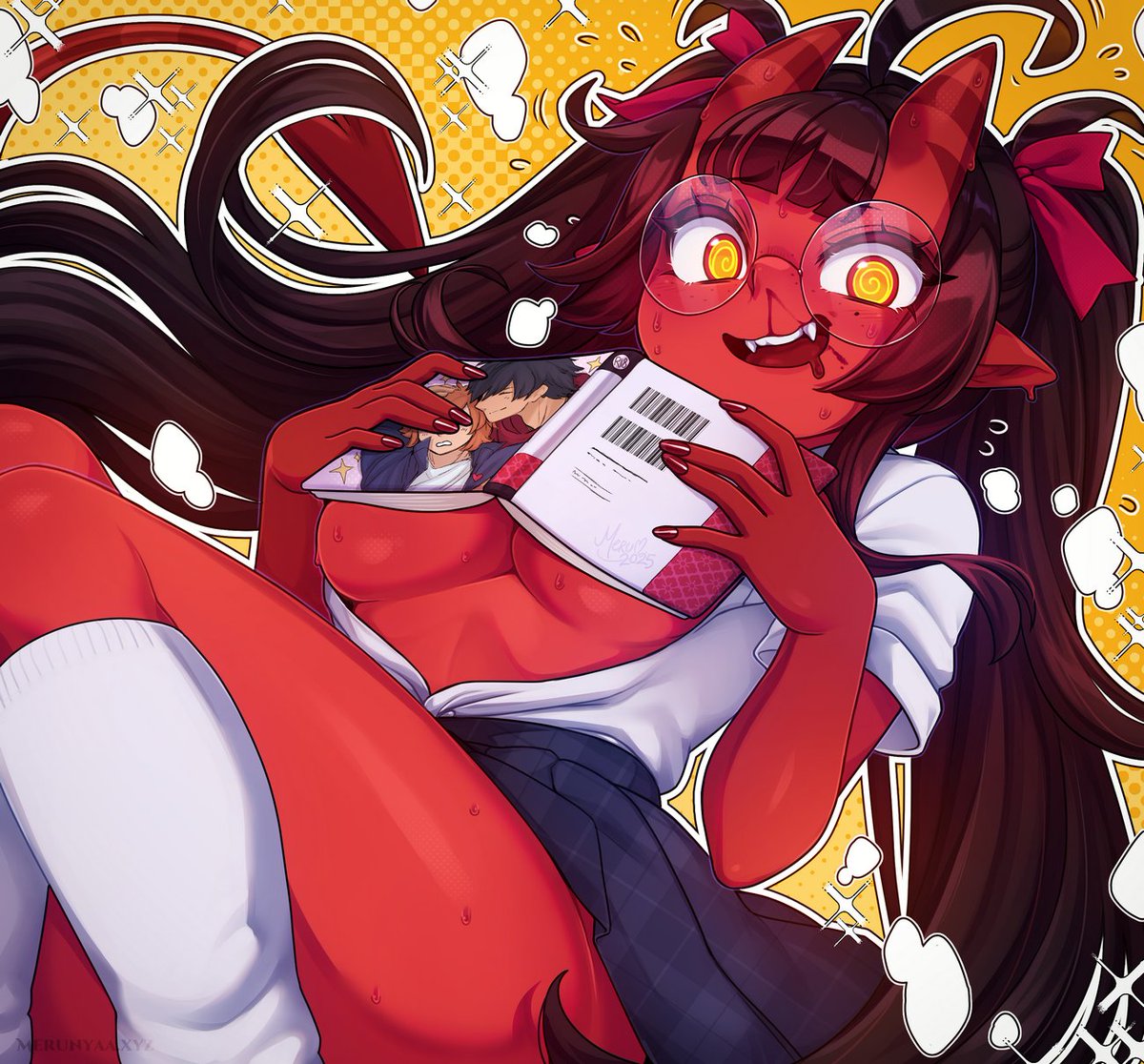 meru โฃ๐ (@meru_nyaa) on Twitter photo The book thing but also she's rotten ส ยด ูอ ยด ส #OC The book thing but also she's rotten ส ยด ูอ ยด ส #OC