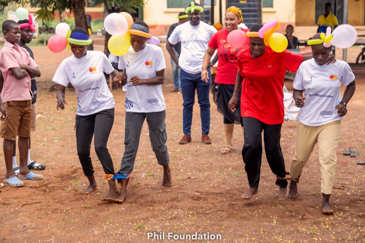 Philfoundation_'s tweet photo. Playtime is therapy for the soul .At Phil Foundation , we believe every child deserves love , care and comfort . Our visit to Pong Tamale deaf school was a reminder that even the smallest moments can bring immerse joy 😊 https://t.co/mTkbAsUKlc