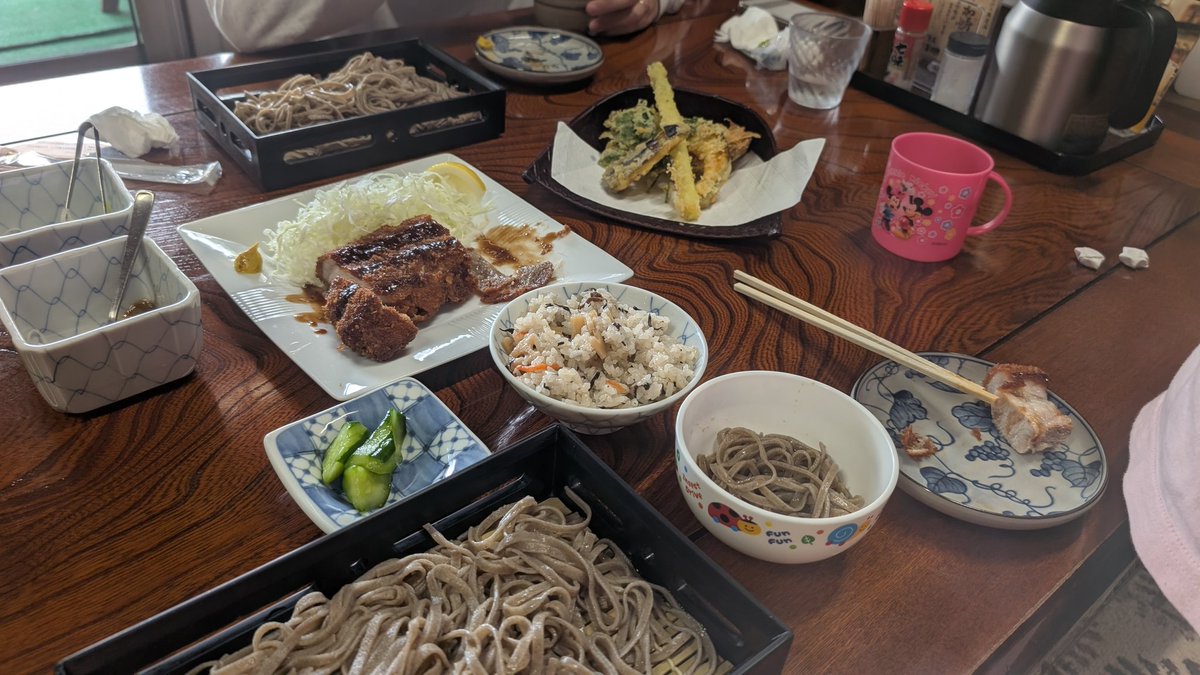 むちゃくちゃ帰省わず（こもるちゃんは実家の母に託しました）
すてぃるぐんまー