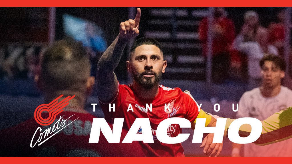 Kansas City Comets (@kccomets) on Twitter photo Thank you to Team Captain and Comets Legend Nacho Flores for your incredible contributions to the club over the past 9 years 🫶
Best of luck on your journey forward and congratulations on an amazing career 🫡 Thank you to Team Captain and Comets Legend Nacho Flores for your incredible contributions to the club over the past 9 years 🫶
Best of luck on your journey forward and congratulations on an amazing career 🫡