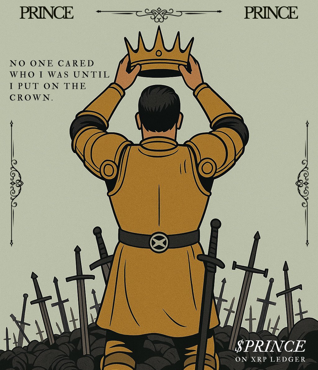 🚨 THREAD: The $PRINCE Mystery That's About to Break the ledger 🚨

How $PRINCE is tied to real world events that are unveiling in realtime.

A story of purple carpets, Saudi princes, and the future of money. 

What I’m about to uncover will open your eyes.

🧵⬇️