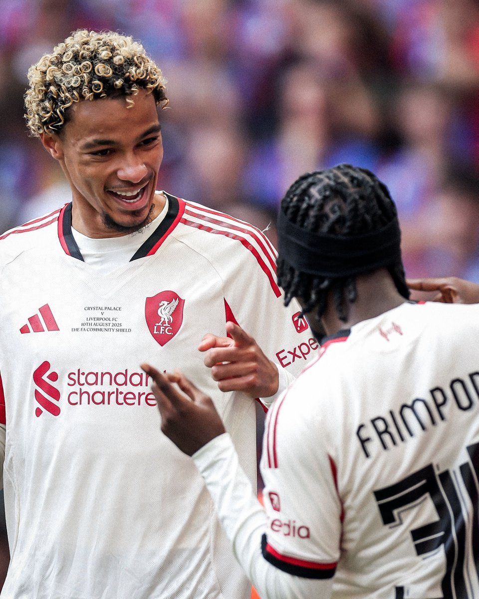 4'—Ekitiké goal, Wirtz assist
21'—Frimpong goal

Liverpool's new signings starting hot ♨️