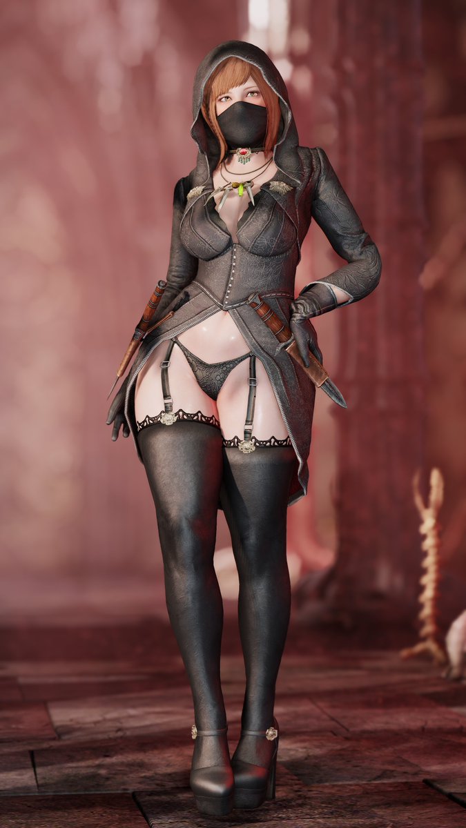 【Daughters of Dimitrescu Outfit】Xさん、ありがとう（嘘！）