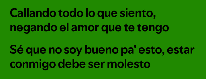 Quizá un día mejore, quizá algún día no te llore.