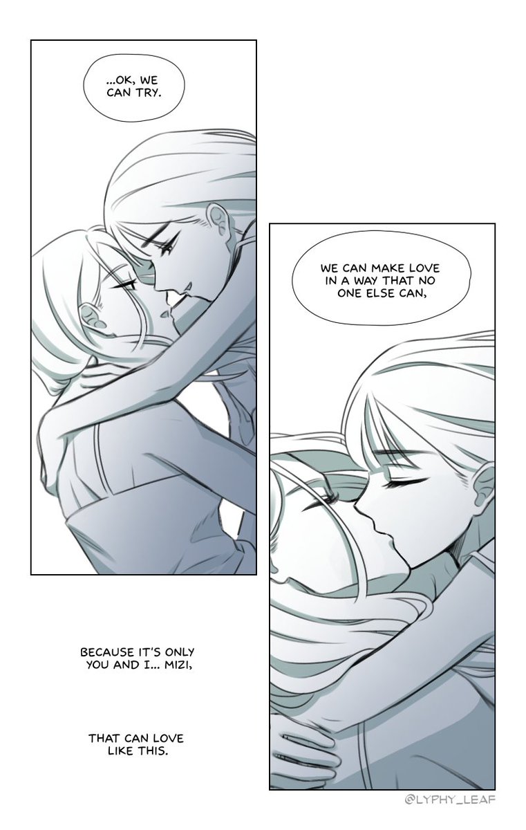 Lyphy_leaf's tweet image. "First Time" (2/3)
#mizisua #alnst