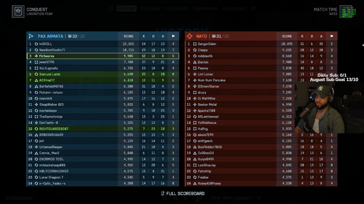 Fir3Work's tweet image. Dropped my 1st 50 bomb in BF6, loving the game so far