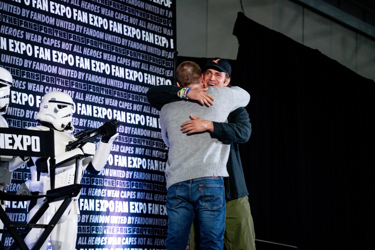 The Force was strong with Boston last night ✨ Ewan McGregor and Hayden Christensen took to the stage for a Jedi Double Feature fans won't soon forget. From prequel memories to behind the scenes laughs, this galactic reunion stole our hearts.