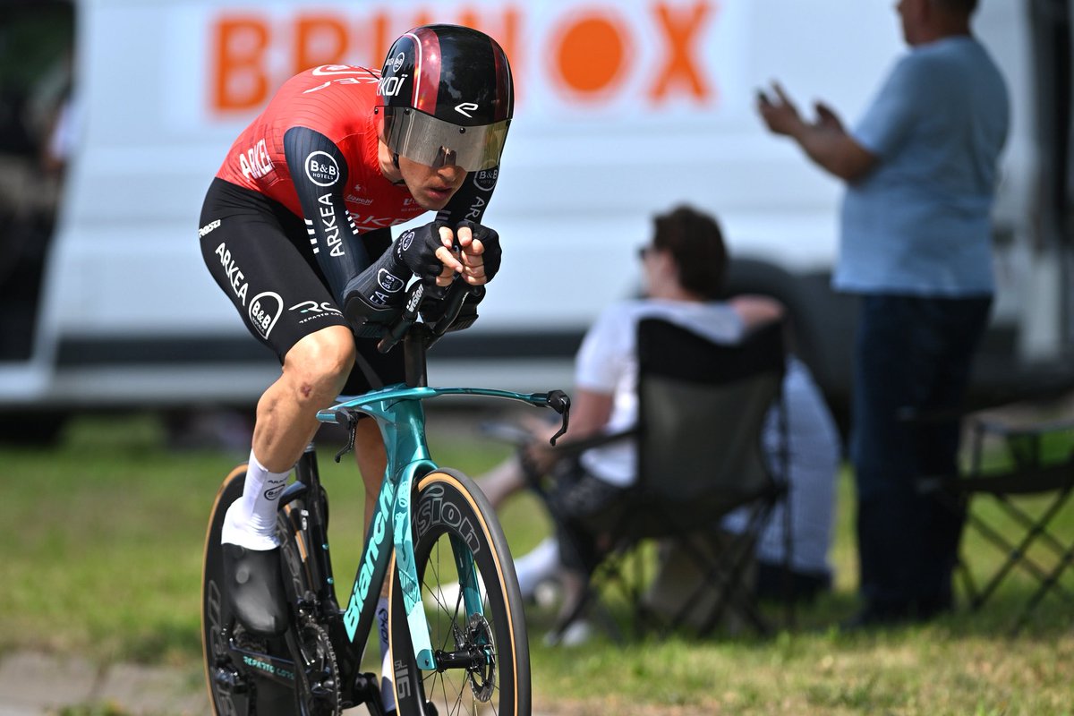 Le Bianchi Aquila était de sorti en Pologne 🦅 

Embret Svestad-Bårdseng se classe 14e du classement général final. 

📷 Getty