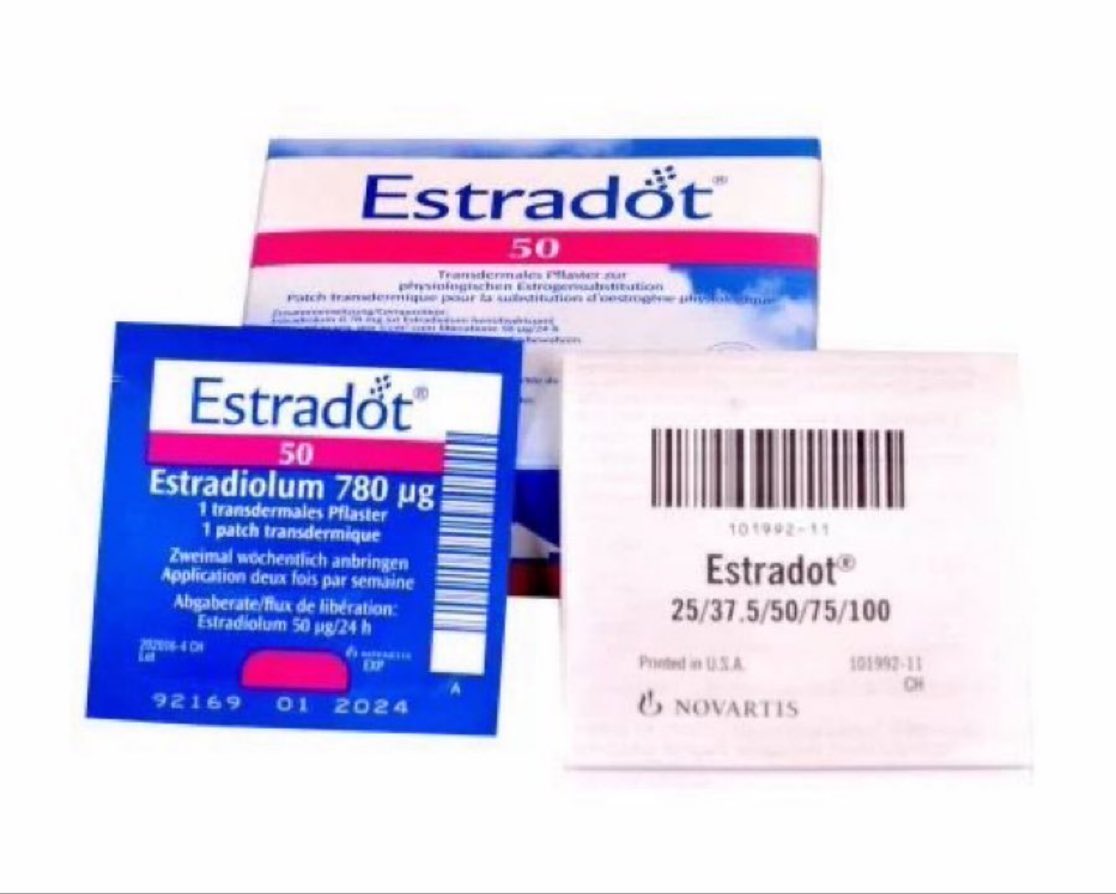 Estradot 50 Micrograms 24 Hours Transdermal Patch Available 

Delivery 🚚 is worldwide 🌎 🌍
Note 📝: Shipped discreetly for your privacy