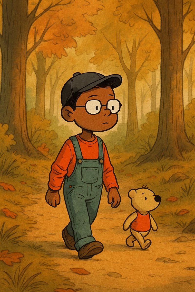 Taking my sloppy bear for a hike. Touch some grass mfers. <a href="/henlo_eth/">henlo</a> #digitalslop