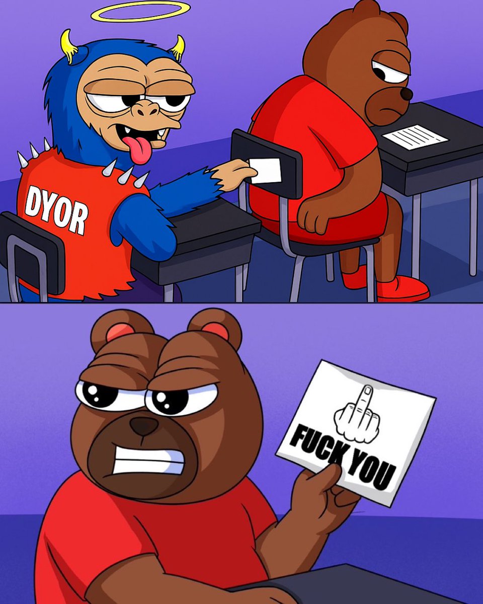 Pssst.. 📝 🖕🏼🤣
$DYOR