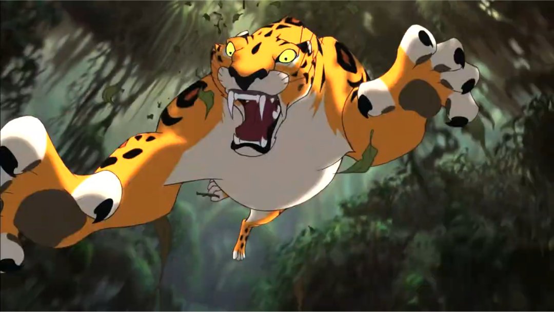 Yep, it's safe to say that Sabor from Tarzan is responsible for me thinking leopards are the coolest