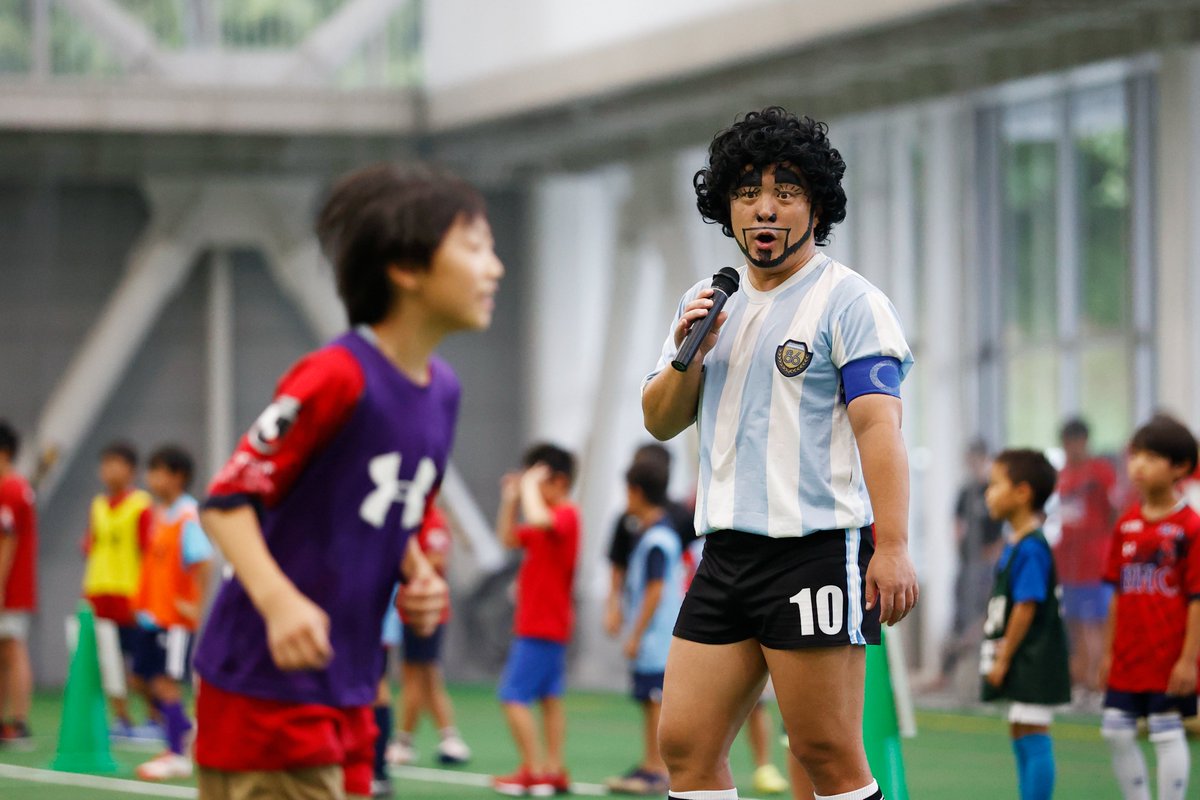 2025.8.10📸 「いわきFC10周年記念マッチ サッカー教室」を実施